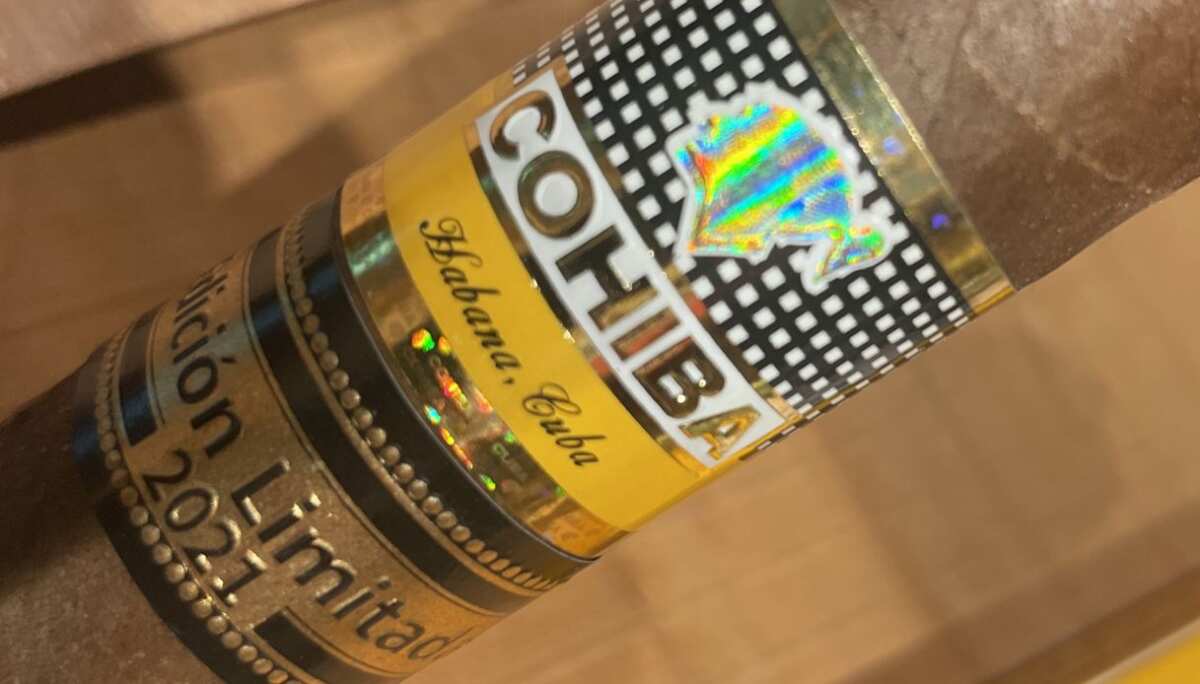 il sigillo del Cohiba 55 annioversario per distinguere i sigari falsi dagli Habanos originali